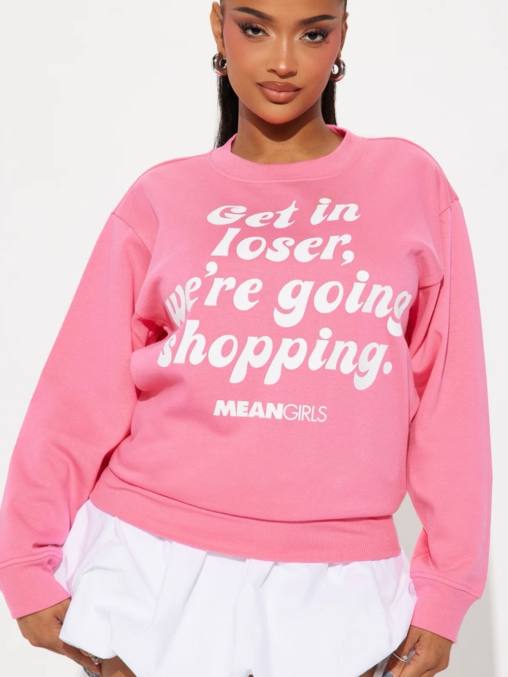 🆕💖Mean Girls Crewneck in Bubblegum